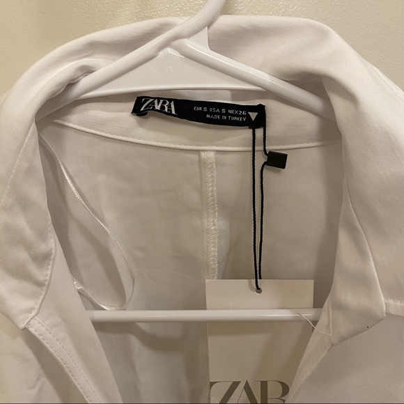 Zara Stretch Poplin Dress - Picture 4 of 5